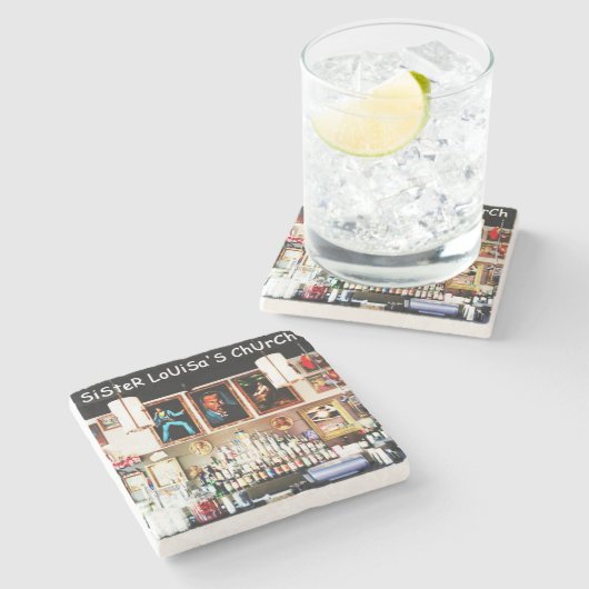 Sister Louisas Church Atlanta, Church Steinuntersetzer (Seitenansicht)