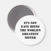 Sister Magnet (Vorderseite/Rückseite)