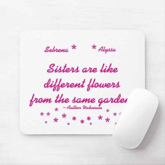 Sister Mousepad (Mit Mouse)