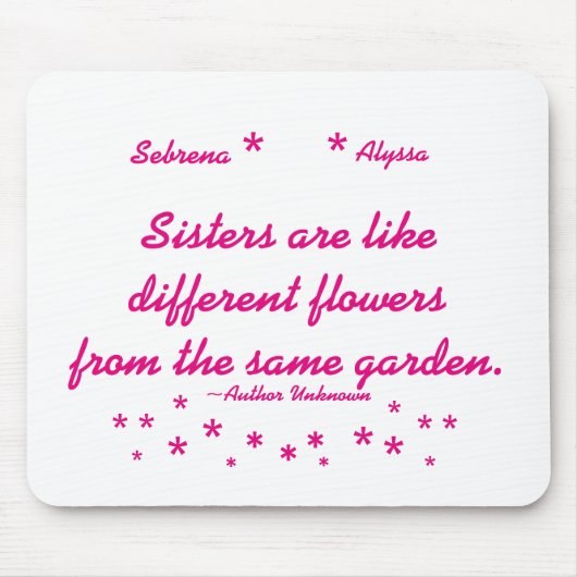 Sister Mousepad (Vorne)