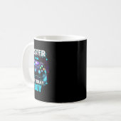 Sister Of The Birthday Boy Matching Video Game Bir Kaffeetasse (Vorderseite Links)