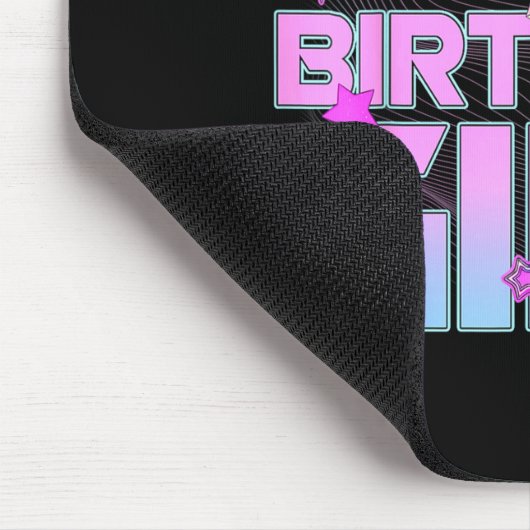 Sister Of The Birthday Girl Kp Family Matching Par Mousepad (Ecke)