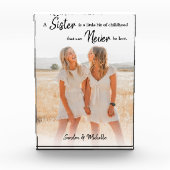 Sister | PERSONALISIERTES FOTO (Vorderseite)