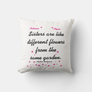 Sister Pillow Kissen