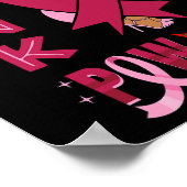 Sister Pink Power Eastern Star Brustkrebs Aware Poster (Ecke)