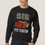 Sister Pit Crew Birthday Racing Car Theme Race Bda Sweatshirt<br><div class="desc">Sister Pit Crew Birthday Racing Car Thema Race Bday Party</div>