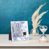 Sister Poem Plaque - Abschluss Design Fotoplatte (InSitu)