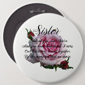 SISTER-QUOTE BUTTON (Vorne & Hinten)