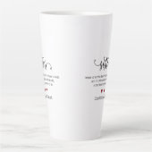 Sister Quote Forever Friends Custom Milchtasse (Vorderseite)