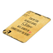 Sister Quote Magnet (Linke Seite)