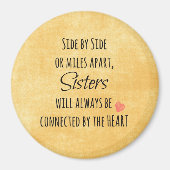 Sister Quote Magnet (Vorne)