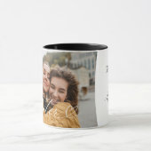 Sister Script Herz Dankbarkeit jeden Augenblick Fo Tasse (Zentrum)