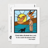 Sister Seraphim Festglas - Postkarte (Vorne/Hinten)