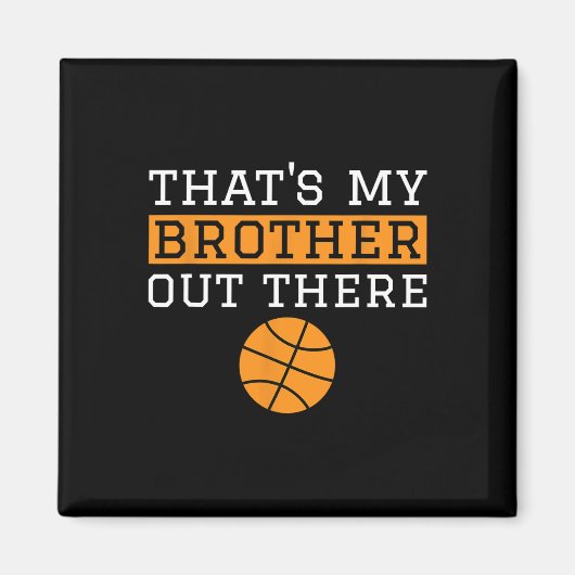 Sister Sketll Geschenk, das ist mein Bruderskettel Magnet (Vorne)