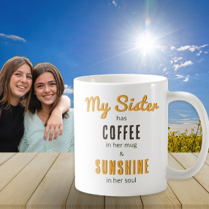 Sister Sunshine Soul Hübsch Bloral Bouquet Kaffee Kaffeetasse