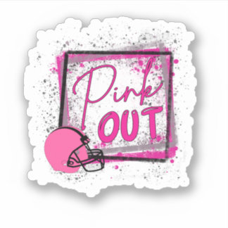 Sister Support Squad Messy Bun Pink Krieger Brust Aufkleber