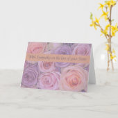 Sister Sympthy card mit Rose Karte (Gelbe Blume)