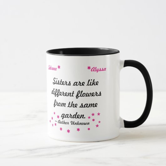 Sister-Tasse Tasse (Rechts)