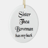 sister thea bowman Mug Keramik Ornament (Rechts)
