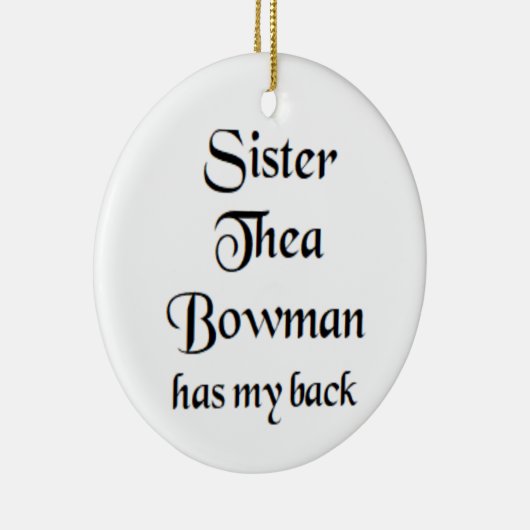 sister thea bowman Mug Keramik Ornament (Rechts)