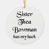 sister thea bowman Mug Keramik Ornament (Vorne)