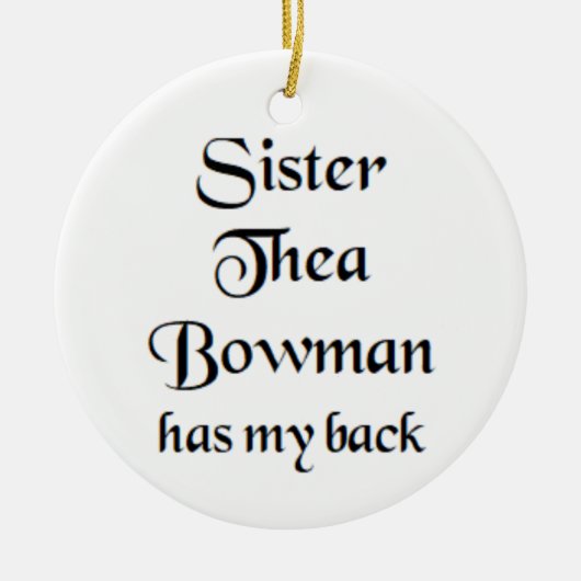 sister thea bowman Mug Keramik Ornament (Vorne)