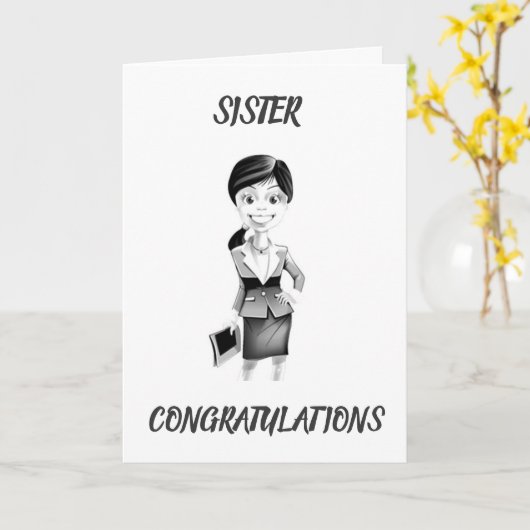 *SISTER* WIRD SO STARKE KARTE ALS JURIER (Gelbe Blume)