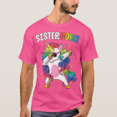 Sistercorn Girls Shirt Unicorn (Vorderseite)