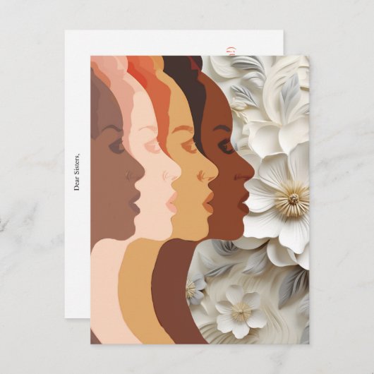 SISTERHOOD #1 POSTKARTE (Vorne/Hinten)