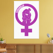 Sisterhood Canvas Print Leinwanddruck (Insitu (Wohnzimmer))
