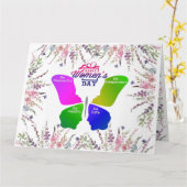 "Sisterhood Celebrated" Karte (Gelbe Blume)