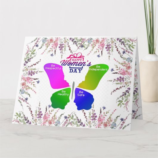 "Sisterhood Celebrated" Karte (Vorderseite)