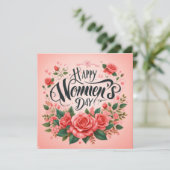 "Sisterhood Celebrated" Karte (Stehend Vorderseite)