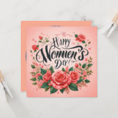 "Sisterhood Celebrated" Karte (Vorderseite/Rückseite Beispiel)