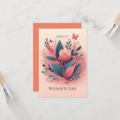 "Sisterhood Celebrated" Karte (Vorderseite/Rückseite Beispiel)