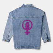 Sisterhood Denim Jacket Jeansjacke (Rückseite)