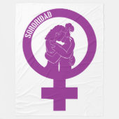 Sisterhood Fleece Blanket (Vorderseite)