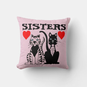 SISTERKATZPILLOW FÜR SCHWESTER KISSEN