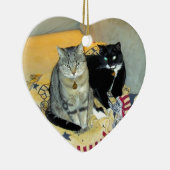 Sisterly Liebe Keramik Ornament (Rechts)