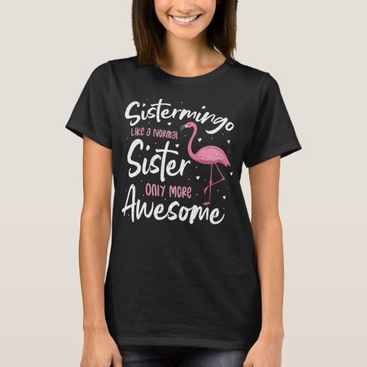 Sistermingo - Schwester T-Shirt (Vorderseite)