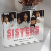 Sisters Best Friends Fotoblock