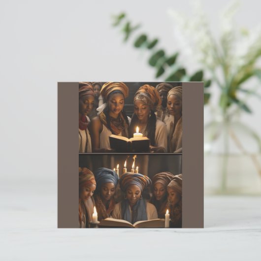 Sisters Bible Study Einladung (Stehend Vorderseite)