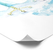 Sisters Blue Dress 11x14 von Heather French Henry Poster (Ecke)