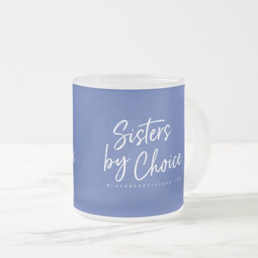 Sisters by Choice mattierte Tasse (VorderseiteRechts)
