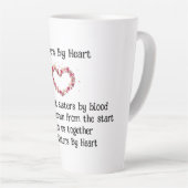 Sisters by Heart Chosen Sisters Coffee/Latte Tasse (Rechte Ecke)