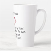 Sisters by Heart Chosen Sisters Coffee/Latte Tasse (Rechts)