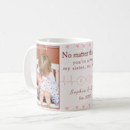 Sisters Custom Photo Mug – Personalized Gift Kaffeetasse