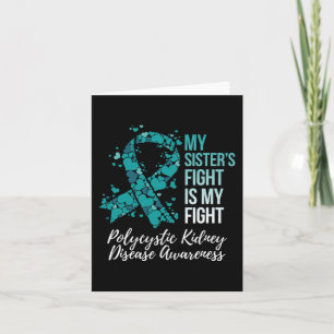 Sister's Fight Polycystic Kidney Disease PC Aware Karte