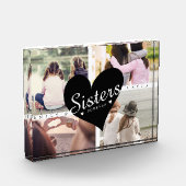 Sisters Forever Handgeschriebenes Script Keepake F Fotoblock (Links)