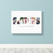 Sisters Foto Collage Leinwand (Insitu (Holzboden))